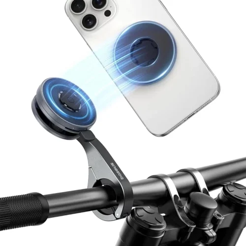 Baseus Magnetic Aluminium Alloy Bike Phone Holder PrimeTrip VB1 Black GADGETS Baseus Baseus Magnetic Aluminium Alloy Bike Phone Holder PrimeTrip VB1 Black