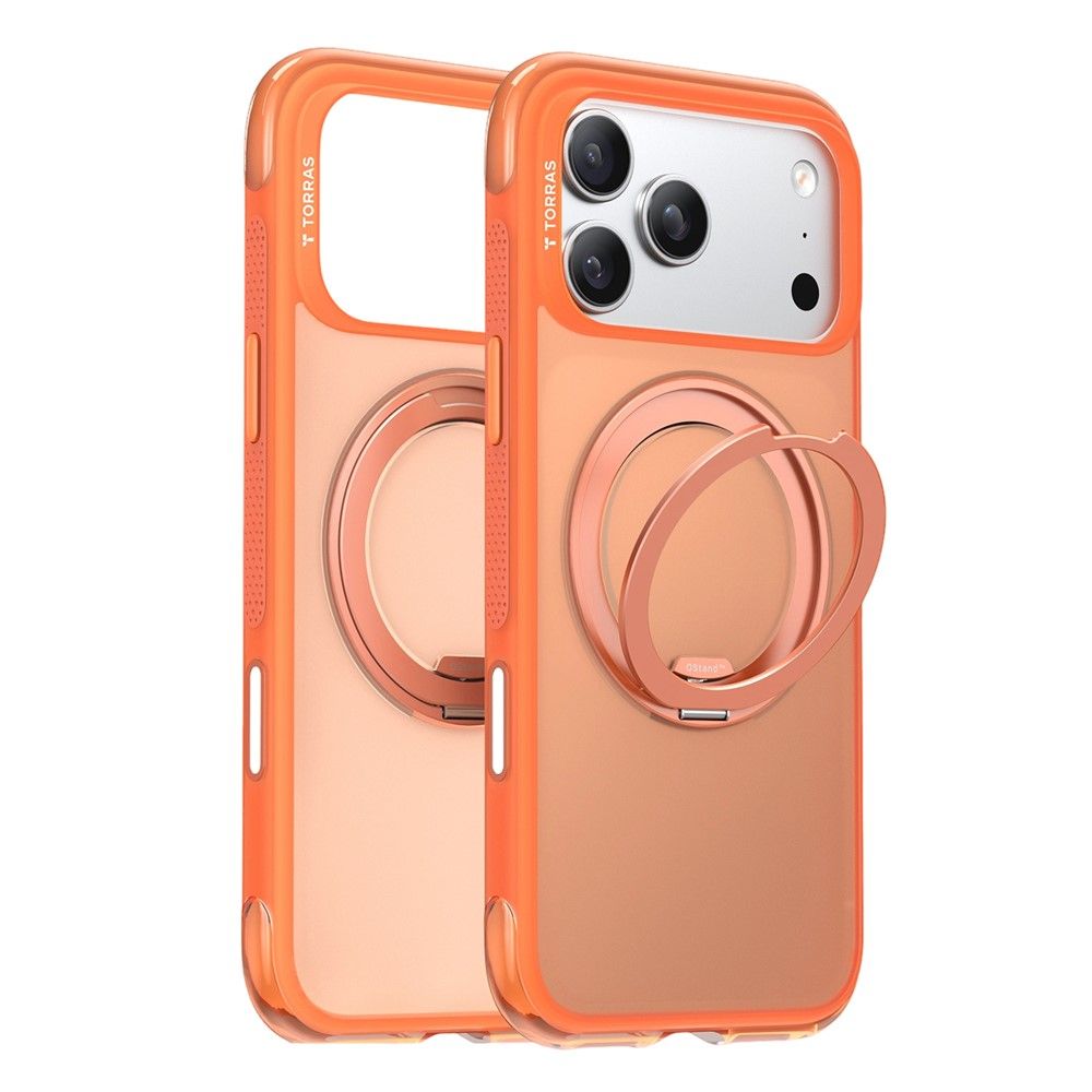Θήκη Torras Ostand R Air MagSafe Kickstand Cosmic Orange iPhone 17 Pro Max ΘΗΚΕΣ TORRAS Θήκη Torras Ostand R Air MagSafe Kickstand Cosmic Orange iPhone 17 Pro Max