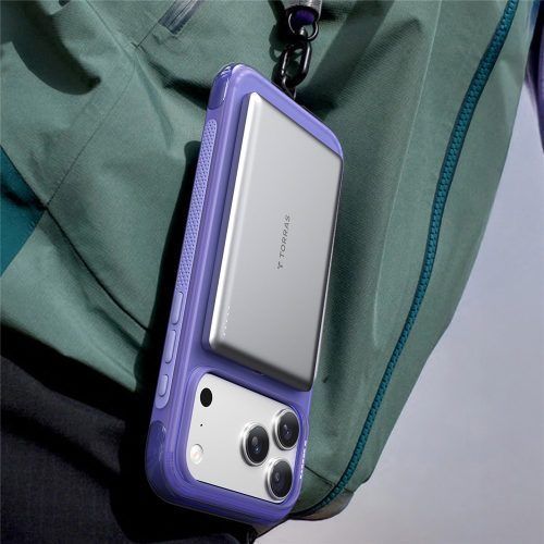 Alternative view of Θήκη Torras Ostand R Air MagSafe Kickstand Violet Purple iPhone 17 Pro Max