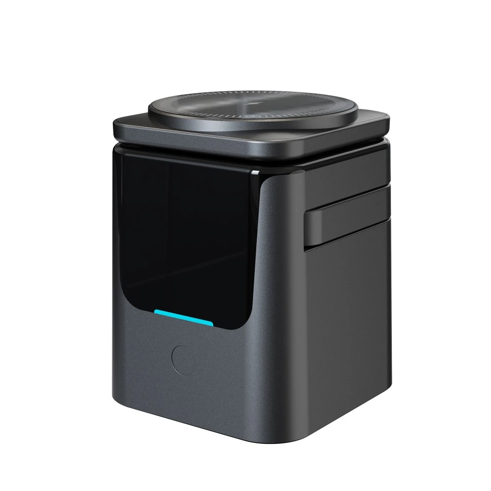 Siipro 3in1 MagSafe 15W Wireless Cube Charging Station Black (SW-44B) APPLE WATCH SIIPRO Siipro 3in1 MagSafe 15W Wireless Cube Charging Station Black (SW-44B) - Image 9