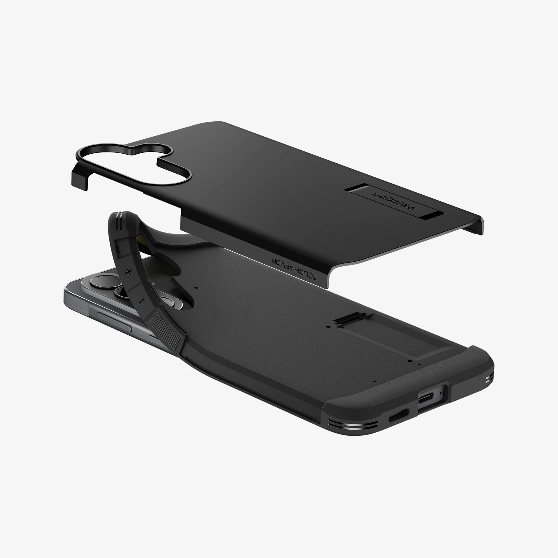 Θήκη Spigen Tough Armor T AI Frost Black Samsung Galaxy A57 5G ΘΗΚΕΣ Spigen Θήκη Spigen Tough Armor T AI Frost Black Samsung Galaxy A57 5G - Image 4