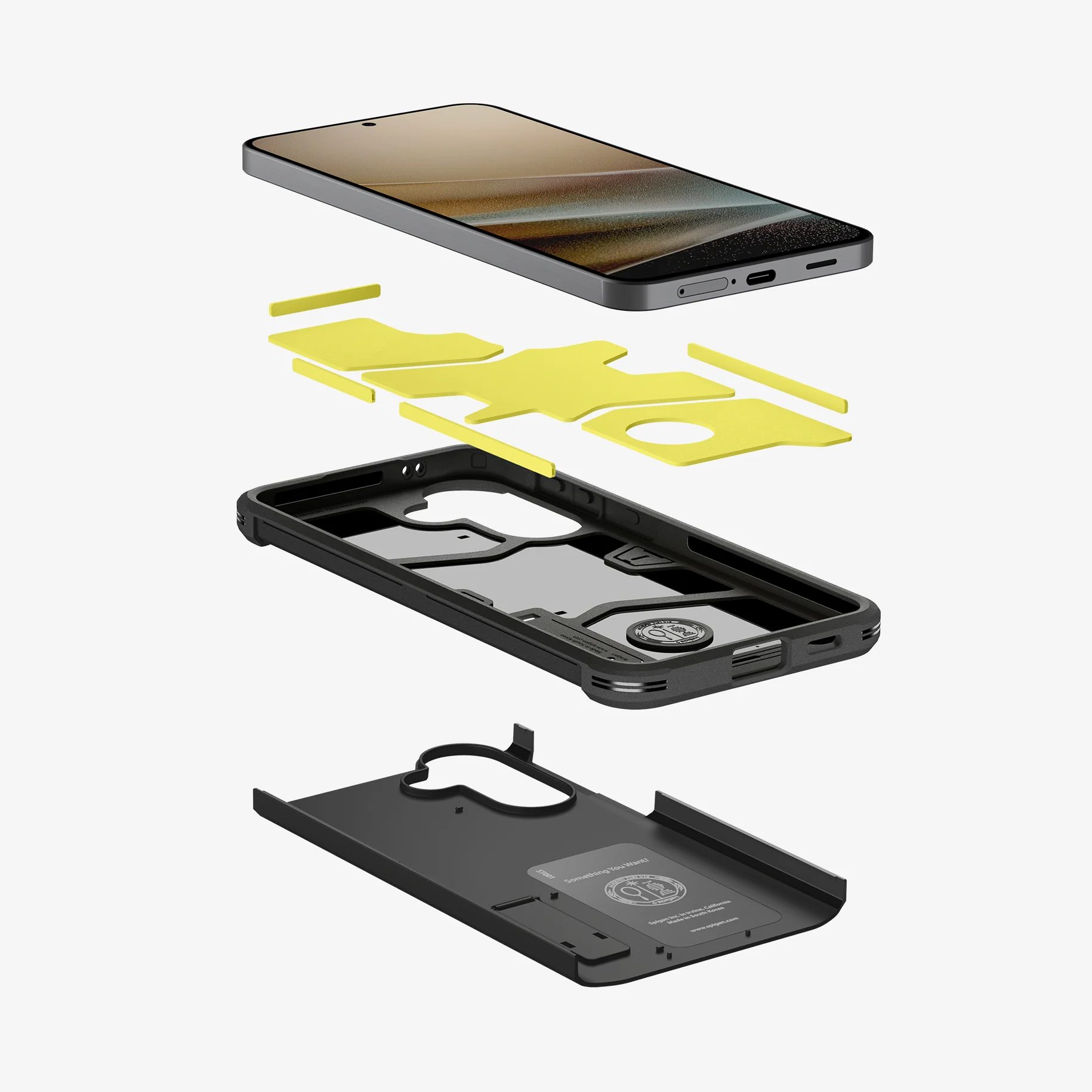 Θήκη Spigen Tough Armor T AI Frost Black Samsung Galaxy A57 5G ΘΗΚΕΣ Spigen Θήκη Spigen Tough Armor T AI Frost Black Samsung Galaxy A57 5G - Image 2