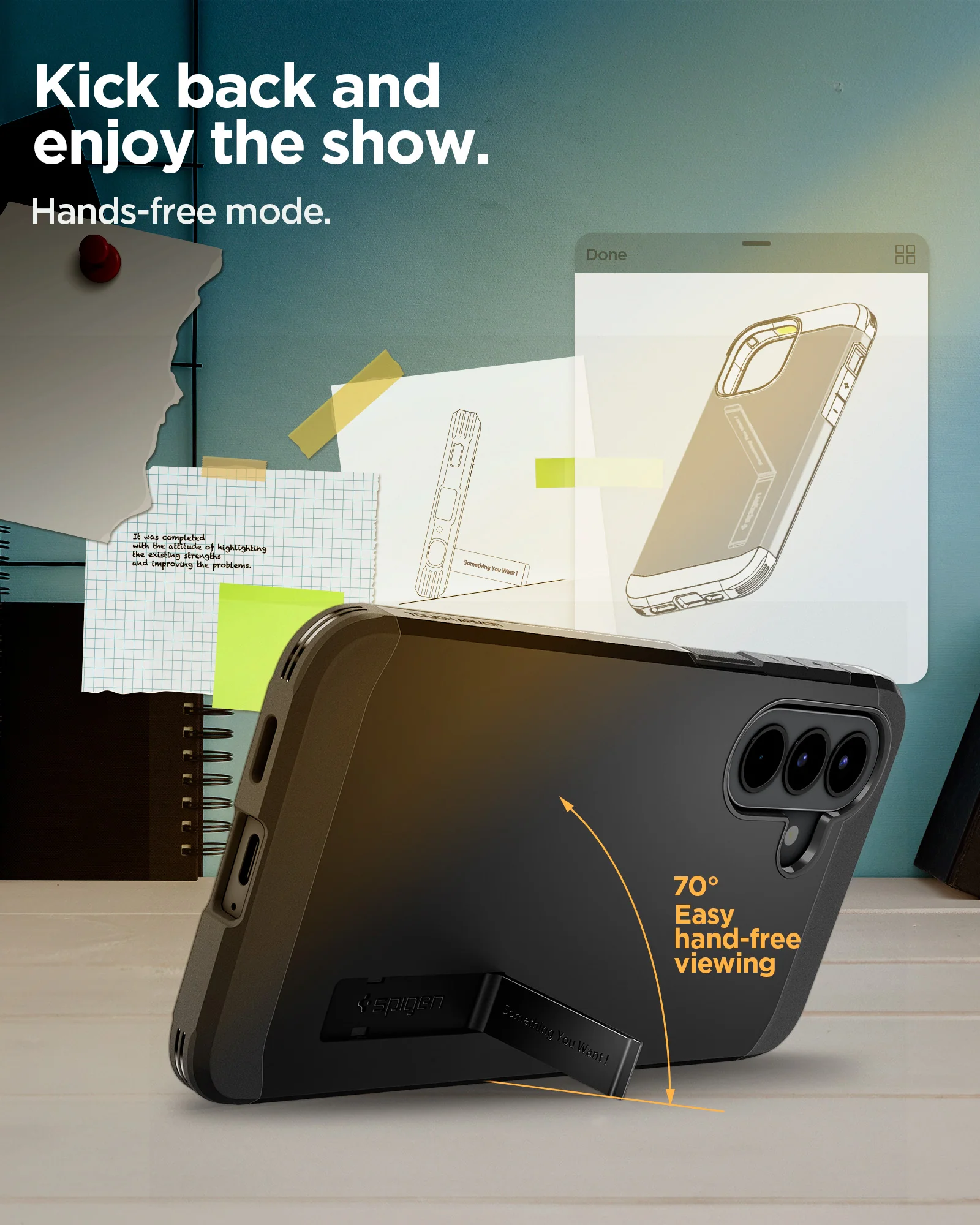Θήκη Spigen Tough Armor T AI Frost Black Samsung Galaxy A57 5G ΘΗΚΕΣ Spigen Θήκη Spigen Tough Armor T AI Frost Black Samsung Galaxy A57 5G - Image 8