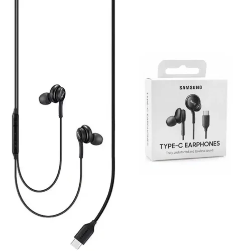 Samsung Stereo Earphones Type-C with Microphone 1.2m Black ΑΚΟΥΣΤΙΚΑ-BLUETOOTH Samsung Original Samsung Stereo Earphones Type-C with Microphone 1.2m Black