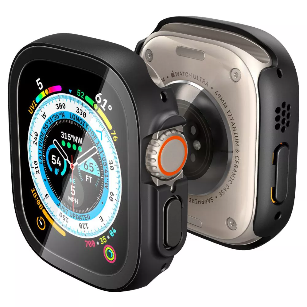 Θήκη Spigen Thin Fit 360 Black Apple Watch Ultra 49mm (ACS05558) APPLE WATCH Spigen Θήκη Spigen Thin Fit 360 Black Apple Watch Ultra 49mm (ACS05558) - Image 5