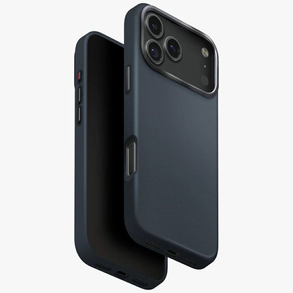 Θήκη UNIQ Lyden Vegan Leather MagClick Charging Blue iPhone 17 Pro Max ΘΗΚΕΣ UNIQ Θήκη UNIQ Lyden Vegan Leather MagClick Charging Blue iPhone 17 Pro Max