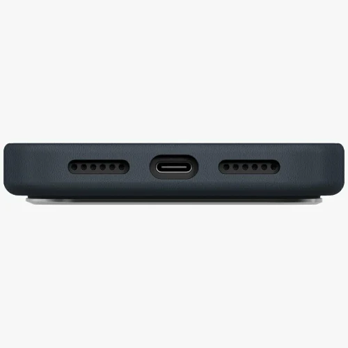 Alternative view of Θήκη UNIQ Lyden Vegan Leather MagClick Charging Blue iPhone 17 Pro Max