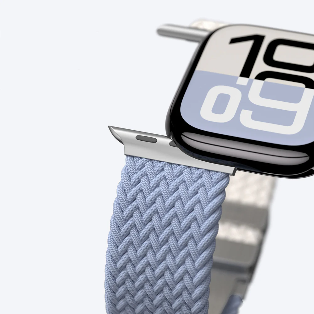 Λουράκι AmazingThing Glamour Blend Dual Tone Ivory Mist Apple Watch 44/45/46/49mm APPLE WATCH AmazingThing Λουράκι AmazingThing Glamour Blend Dual Tone Ivory Mist Apple Watch 44/45/46/49mm - Image 3