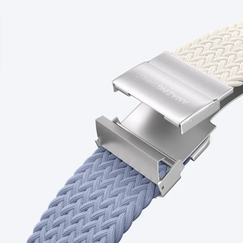 Alternative view of Λουράκι AmazingThing Glamour Blend Dual Tone Ivory Mist Apple Watch 38/40/41/42mm Series 10/11