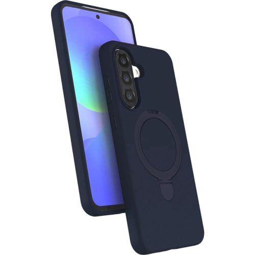 Θήκη Orso Ostand Liquid Silicone Neon Dark Blue Samsung Galaxy A57