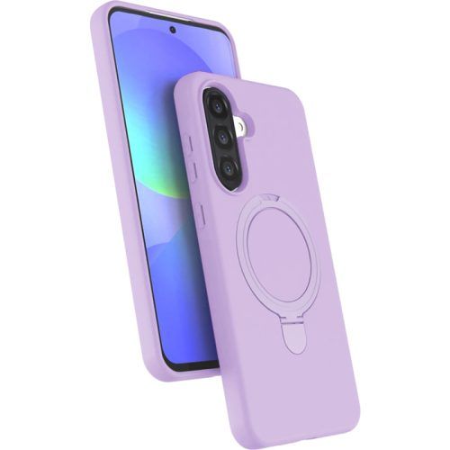 Θήκη Orso Ostand Liquid Silicone Light Purple Samsung Galaxy A57