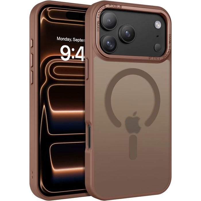 Θήκη Orso MagCase Focus Frosted Brown iPhone 17 Pro Max ΘΗΚΕΣ Orso Θήκη Orso MagCase Focus Frosted Brown iPhone 17 Pro Max
