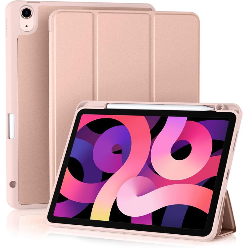 Θήκη Soft TPU Flexible Pencil Holder Rose Gold iPad Air 13 ΘΗΚΕΣ Orso Θήκη Soft TPU Flexible Pencil Holder Rose Gold iPad Air 13