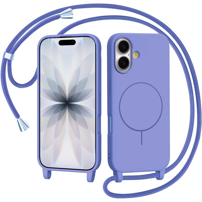Θήκη Orso Soft Κορδόνι Magsafe Purple iPhone 17 ΘΗΚΕΣ Orso Θήκη Orso Soft Κορδόνι Magsafe Purple iPhone 17
