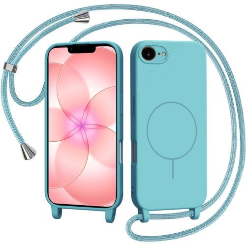 Θήκη Orso Soft Κορδόνι Magsafe Alaskan Blue iPhone 16e/17e