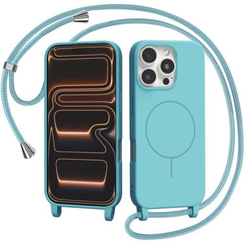 Θήκη Orso Soft Κορδόνι Magsafe Alaskan Blue iPhone 16 Pro