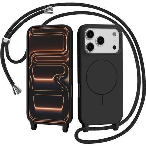 Θήκη Orso Soft Κορδόνι Magsafe Black iPhone 17 Pro
