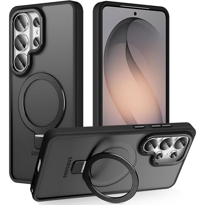 Θήκη Orso Ostand Hybrid Focus Frosted Black Samsung Galaxy S26 Ultra ΘΗΚΕΣ Orso Θήκη Orso Ostand Hybrid Focus Frosted Black Samsung Galaxy S26 Ultra