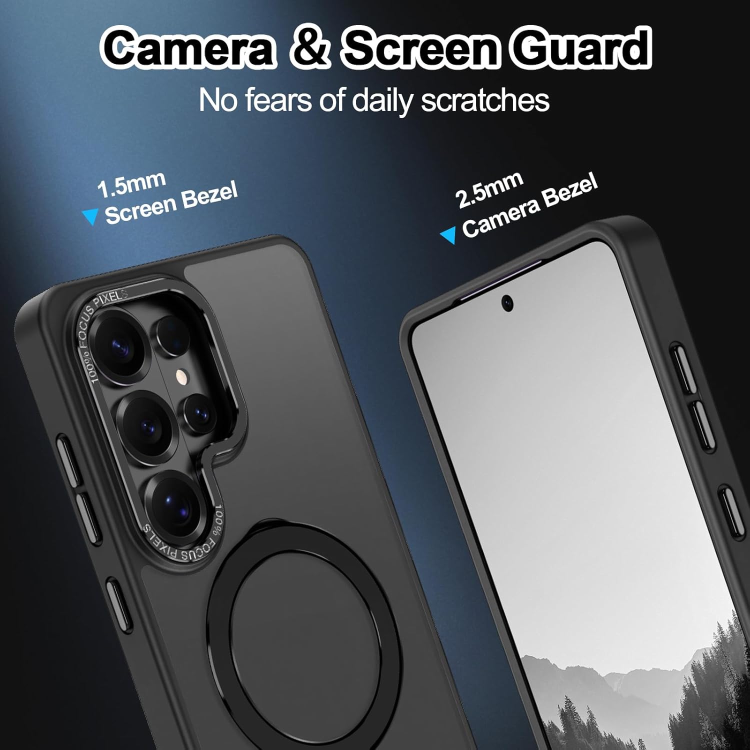 Θήκη Orso Ostand Hybrid Focus Frosted Black Samsung Galaxy S26 Ultra ΘΗΚΕΣ Orso Θήκη Orso Ostand Hybrid Focus Frosted Black Samsung Galaxy S26 Ultra - Image 3