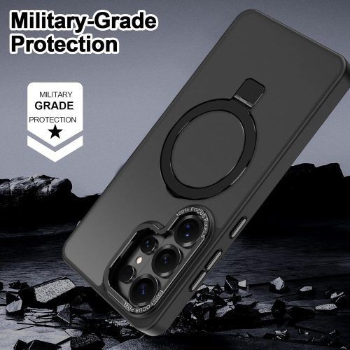 Alternative view of Θήκη Orso Ostand Hybrid Focus Frosted Black Samsung Galaxy S26 Ultra