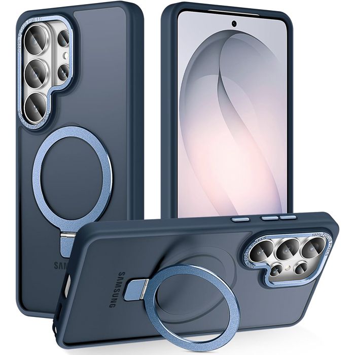 Θήκη Orso Ostand Hybrid Focus Frosted Dark Blue Samsung Galaxy S26 Ultra ΘΗΚΕΣ Orso Θήκη Orso Ostand Hybrid Focus Frosted Dark Blue Samsung Galaxy S26 Ultra