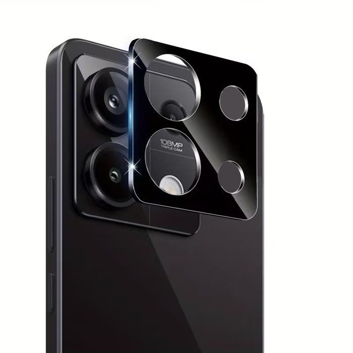 Orso Full Cover 9H Camera Glass Black Xiaomi Redmi Note 13 Pro 5G ΠΡΟΣΤΑΣΙΑ ΟΘΟΝΗΣ Orso Orso Full Cover 9H Camera Glass Black Xiaomi Redmi Note 13 Pro 5G