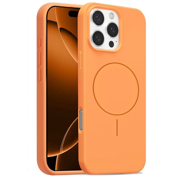 Θήκη Orso MagSlim Magsafe Orange iPhone 16 Pro Max ΘΗΚΕΣ Orso Θήκη Orso MagSlim Magsafe Orange iPhone 16 Pro Max
