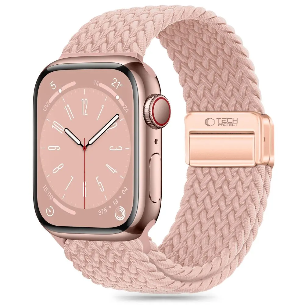 Λουράκι Tech-Protect NylonMag Dusty Rose Apple Watch 44/45/46/49mm APPLE WATCH Tech-Protect Λουράκι Tech-Protect NylonMag Dusty Rose Apple Watch 44/45/46/49mm