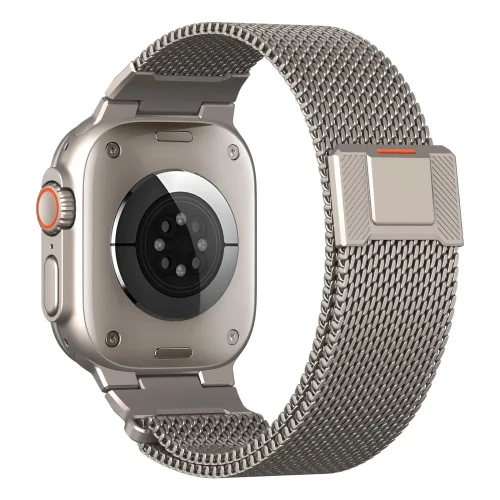 Alternative view of Λουράκι Tech-Protect Milano Vanguard Titanium Apple Watch 44/45/46/49mm