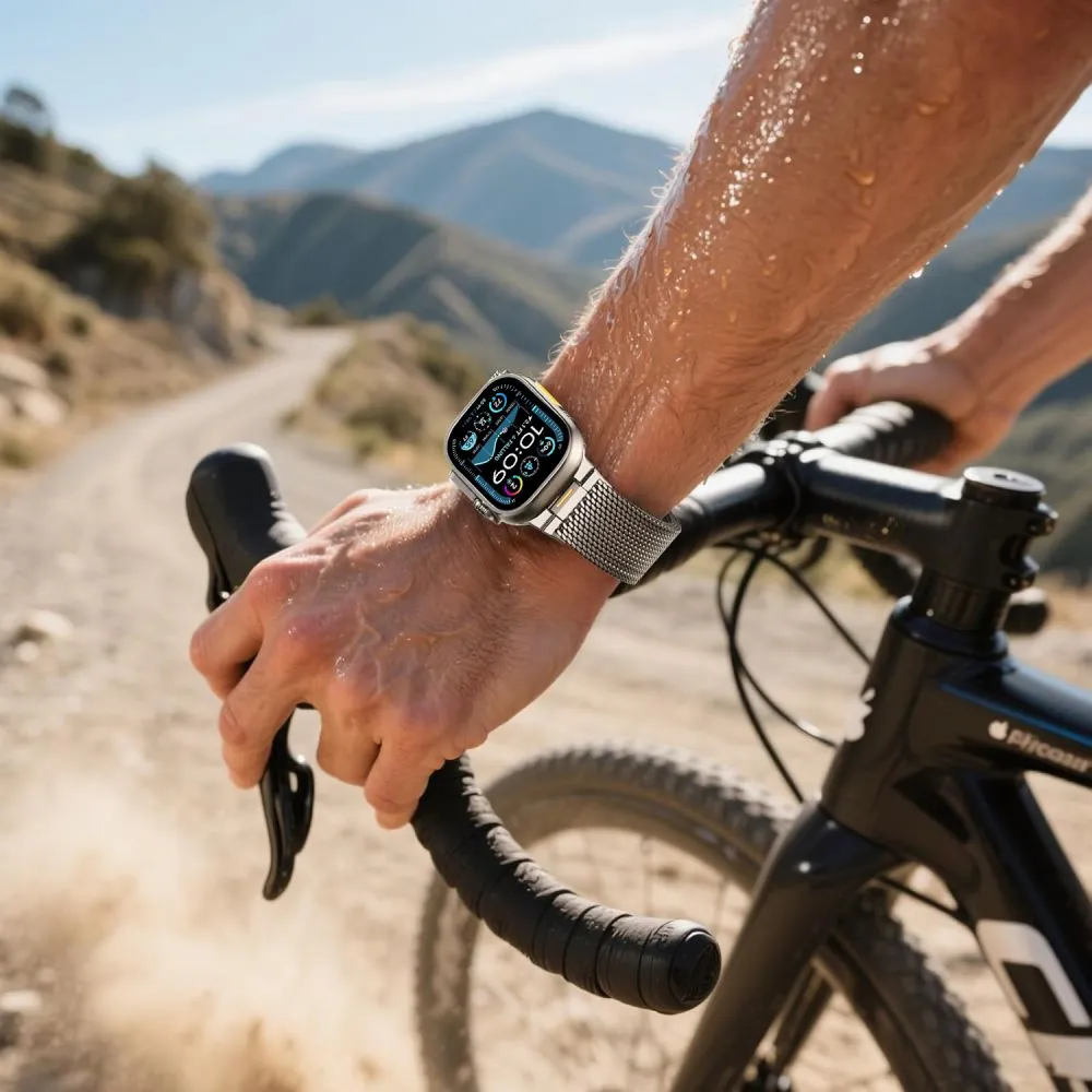 Λουράκι Tech-Protect Milano Vanguard Titanium Apple Watch 44/45/46/49mm APPLE WATCH Tech-Protect Λουράκι Tech-Protect Milano Vanguard Titanium Apple Watch 44/45/46/49mm - Image 5