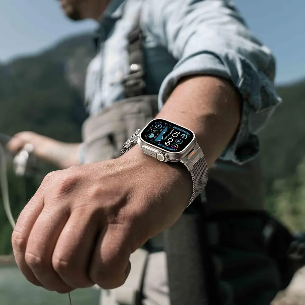 Λουράκι Tech-Protect Milano Vanguard Titanium Apple Watch 44/45/46/49mm APPLE WATCH Tech-Protect Λουράκι Tech-Protect Milano Vanguard Titanium Apple Watch 44/45/46/49mm - Image 7