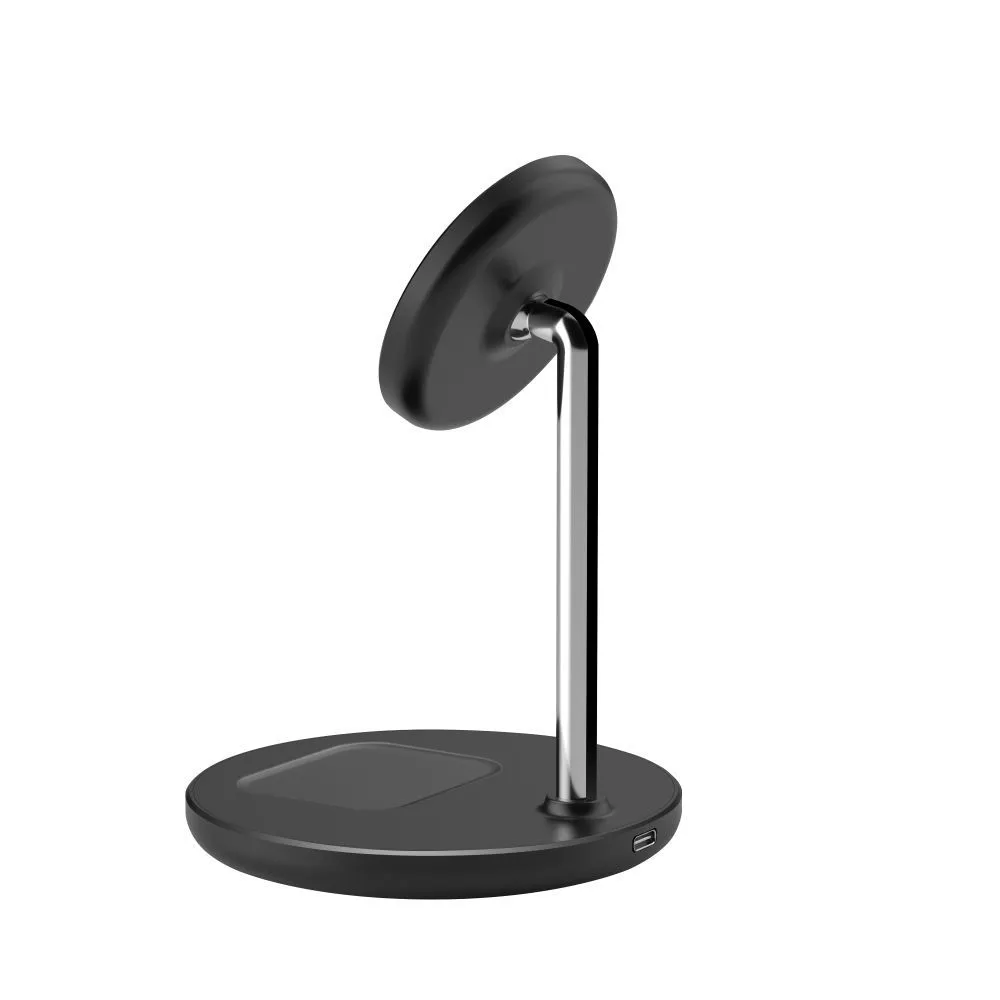 Tech-Protect 2in1 Magnetic Magsafe Wireless Charger 15W Black (A39) ΑΞΕΣΟΥΑΡ MAGSAFE Tech-Protect Tech-Protect 2in1 Magnetic Magsafe Wireless Charger 15W Black (A39) - Image 7