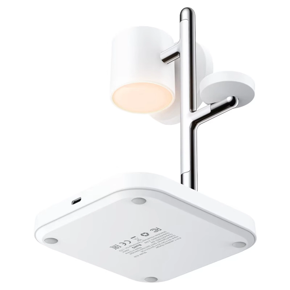 AceFast 4in1 Qi2.2 Desktop Wireless Charging Station 32.5W White (E39) APPLE WATCH AceFast AceFast 4in1 Qi2.2 Desktop Wireless Charging Station 32.5W White (E39) - Image 4