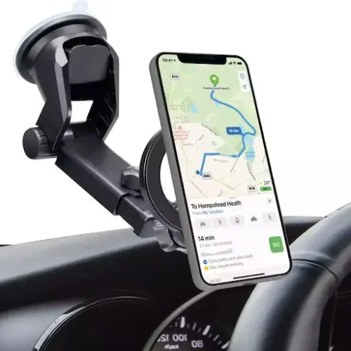 Alternative view of Siipro MagSuction MagSafe Car Holder Black (SH-54)