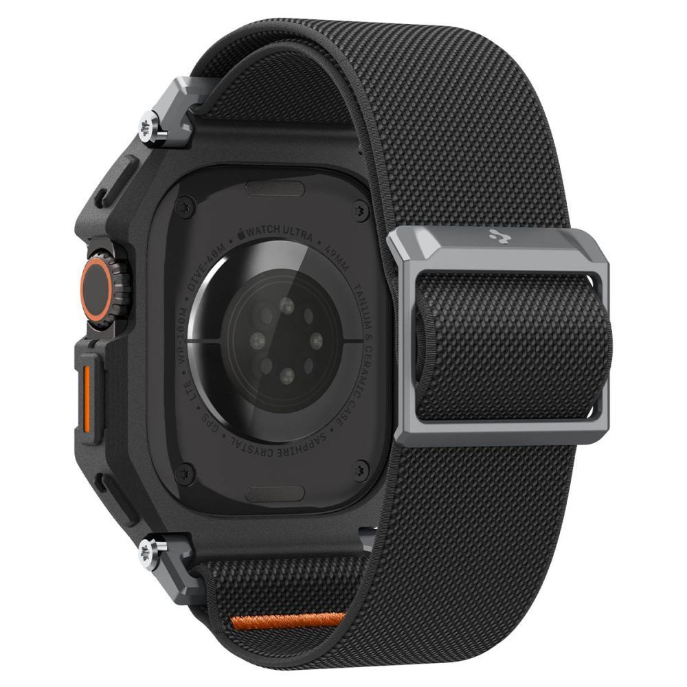 Λουράκι με Θήκη & Τζαμάκι Spigen Lite Fit Pro Matte Black Apple Watch Ultra 49mm APPLE WATCH Spigen Λουράκι με Θήκη & Τζαμάκι Spigen Lite Fit Pro Matte Black Apple Watch Ultra 49mm - Image 4