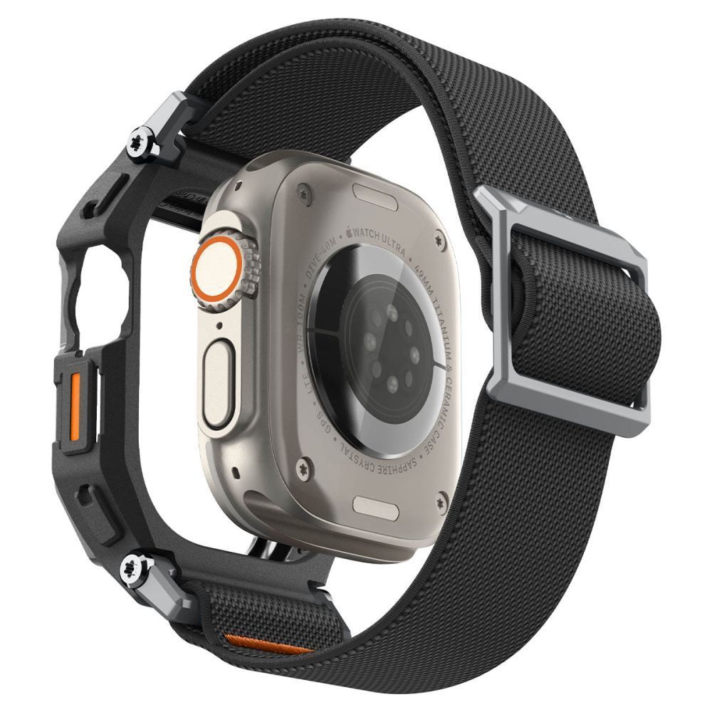 Λουράκι με Θήκη & Τζαμάκι Spigen Lite Fit Pro Matte Black Apple Watch Ultra 49mm APPLE WATCH Spigen Λουράκι με Θήκη & Τζαμάκι Spigen Lite Fit Pro Matte Black Apple Watch Ultra 49mm - Image 2