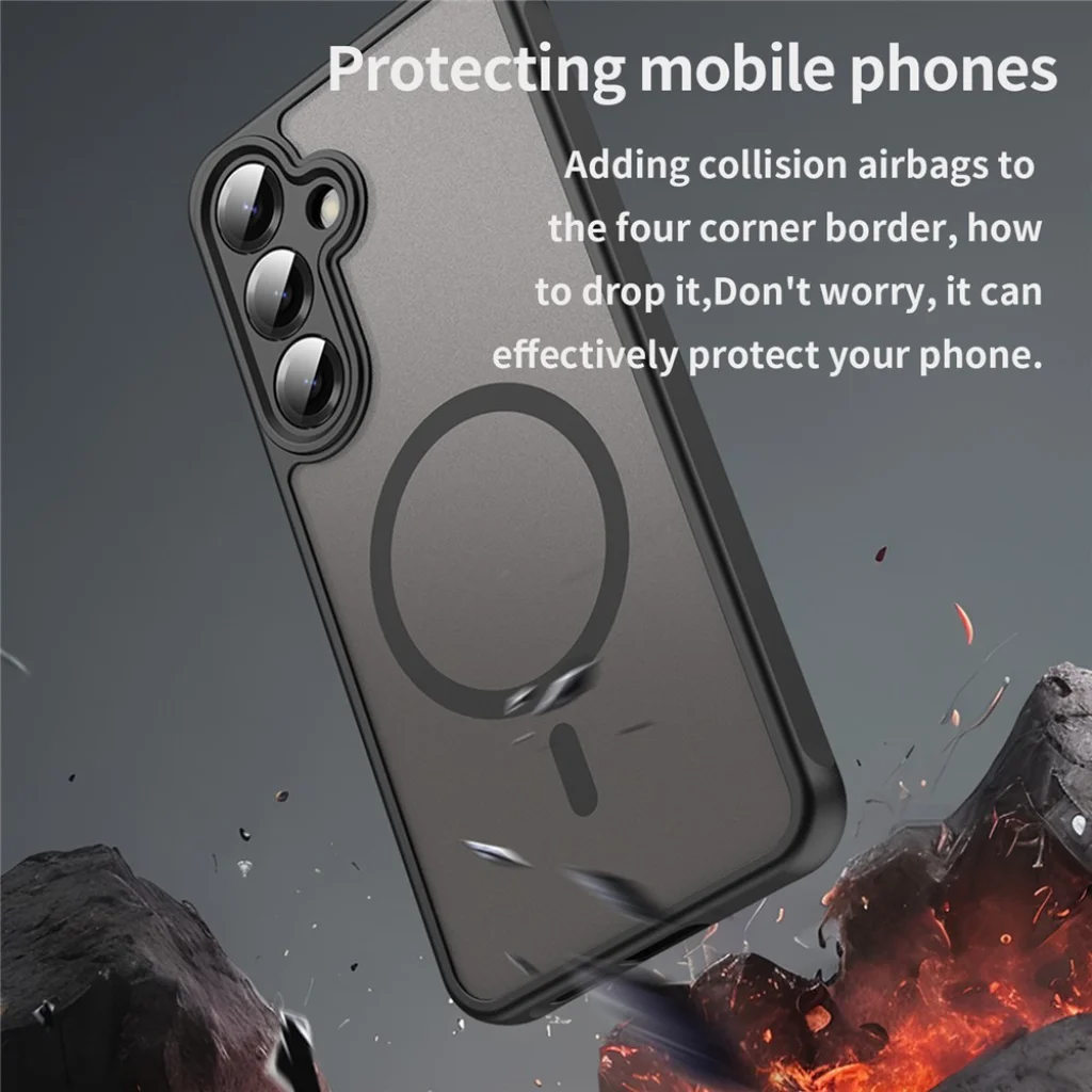 Θήκη MagCase Frosted Black Samsung Galaxy A27 ΘΗΚΕΣ Orso Θήκη MagCase Frosted Black Samsung Galaxy A27 - Image 3