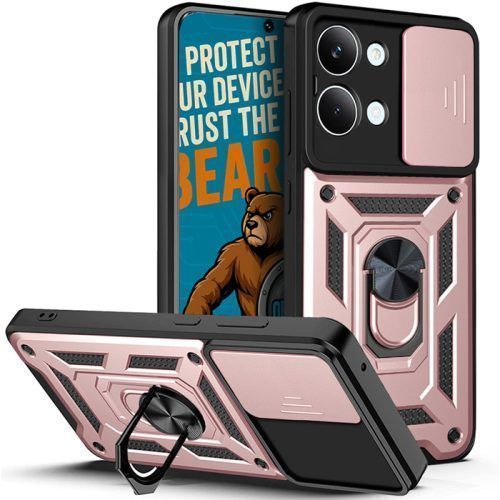 Θήκη Combo Kickstand Slide Camera Rose Gold Poco X8 Pro Max