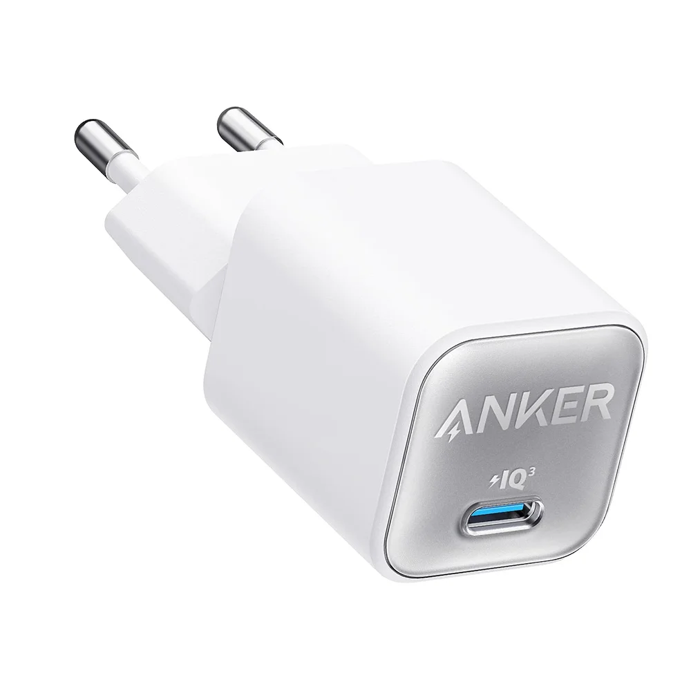 Anker 30W PD USB-C Nano 3 GaN Fast Charger White ΑΞΕΣΟΥΑΡ Anker Anker 30W PD USB-C Nano 3 GaN Fast Charger White