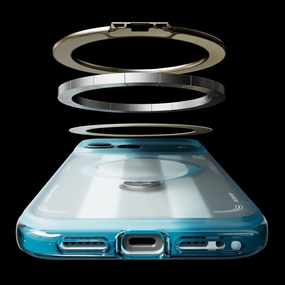 Θήκη Torras Ostand Spin Q3 Air MagSafe Kickstand Pampas Eagle (Limited Edition) iPhone 17 Pro Max ΘΗΚΕΣ TORRAS Θήκη Torras Ostand Spin Q3 Air MagSafe Kickstand Pampas Eagle (Limited Edition) iPhone 17 Pro Max - Image 4