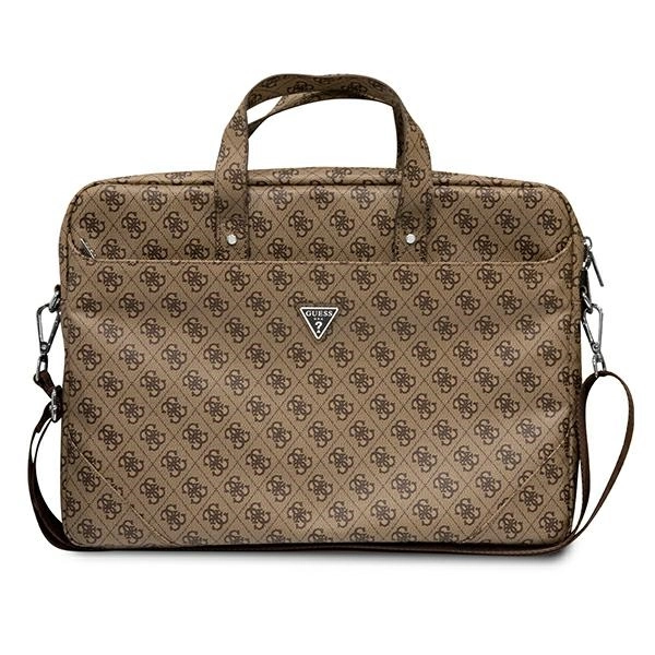 Τσάντα Guess Saffiano 4G Triangle Logo 16″ Brown (GUCB15P4TW) GADGETS Guess Τσάντα Guess Saffiano 4G Triangle Logo 16" Brown (GUCB15P4TW)