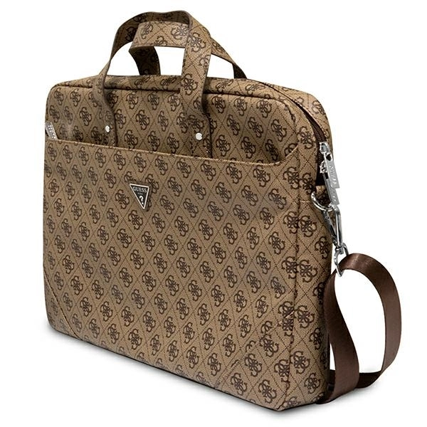 Τσάντα Guess Saffiano 4G Triangle Logo 16″ Brown (GUCB15P4TW) GADGETS Guess Τσάντα Guess Saffiano 4G Triangle Logo 16" Brown (GUCB15P4TW) - Image 2