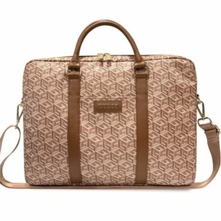 Τσάντα Guess GCube Stripes 16″ Brown (GUCB15HGCFSEW) GADGETS Guess Τσάντα Guess GCube Stripes 16" Brown (GUCB15HGCFSEW) - Image 3