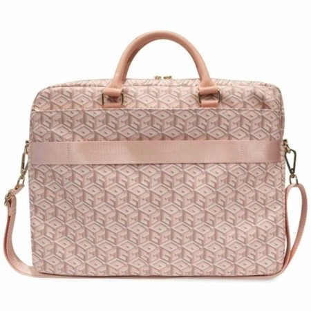 Alternative view of Τσάντα Guess GCube Stripes 16" Pink (GUCB15HGCFSEP)