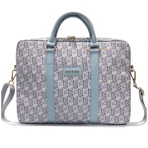Alternative view of Τσάντα Guess GCube Stripes 16" Blue (GUCB15HGCFSEB)