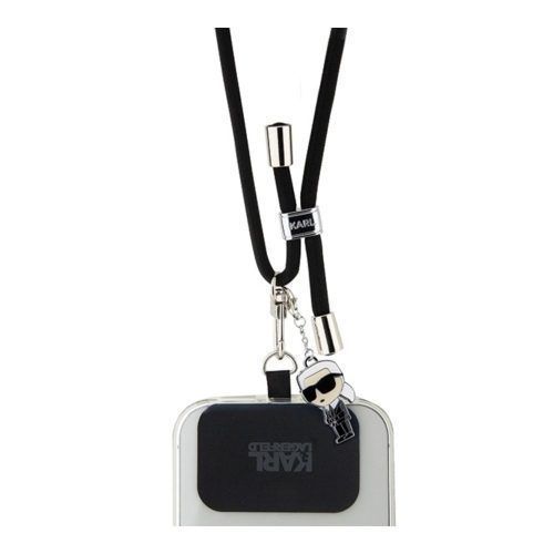 Alternative view of Karl Lagerfeld Universal Crossbody Cord CBDY Black