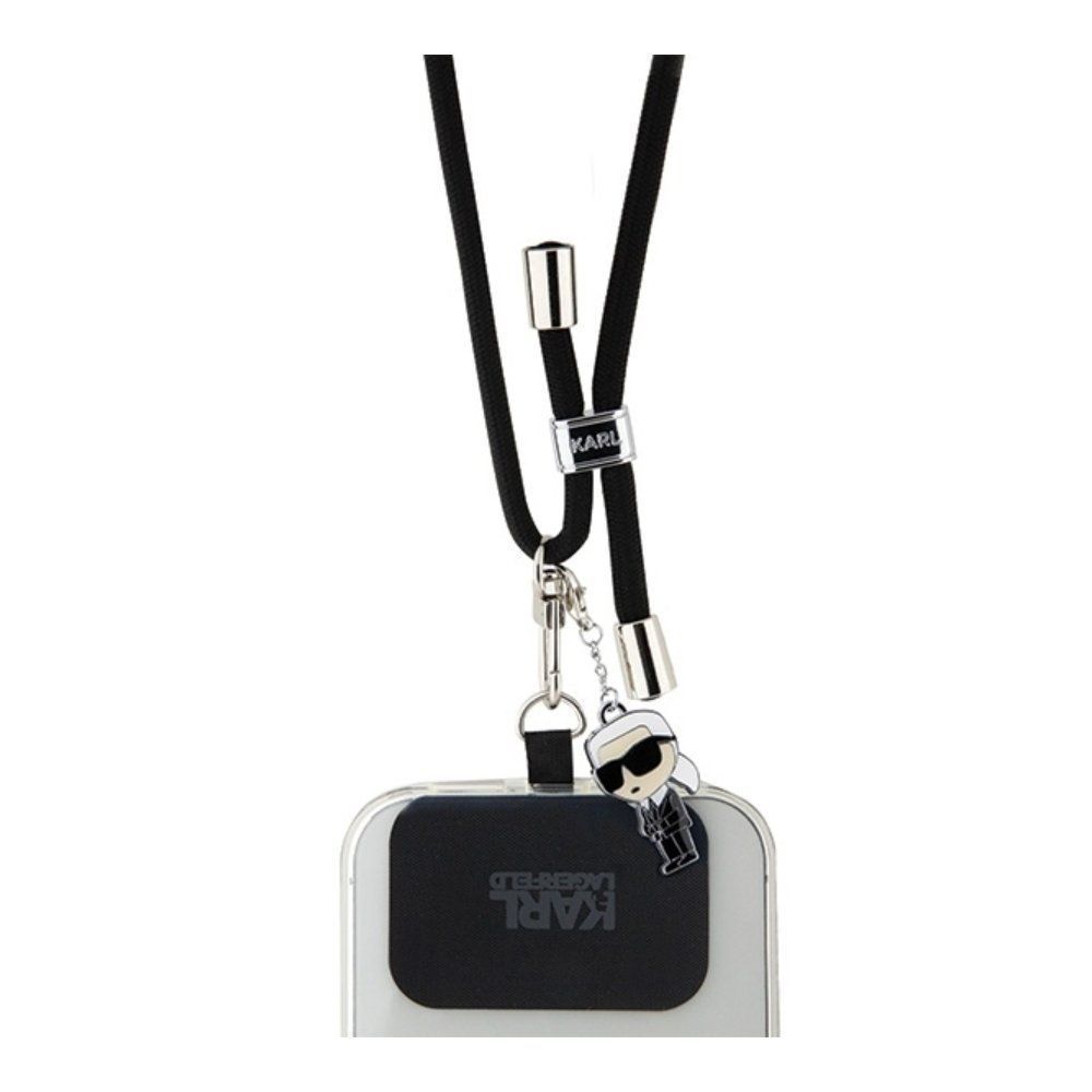 Karl Lagerfeld Universal Crossbody Cord CBDY Black GADGETS Guess Karl Lagerfeld Universal Crossbody Cord CBDY Black - Image 2