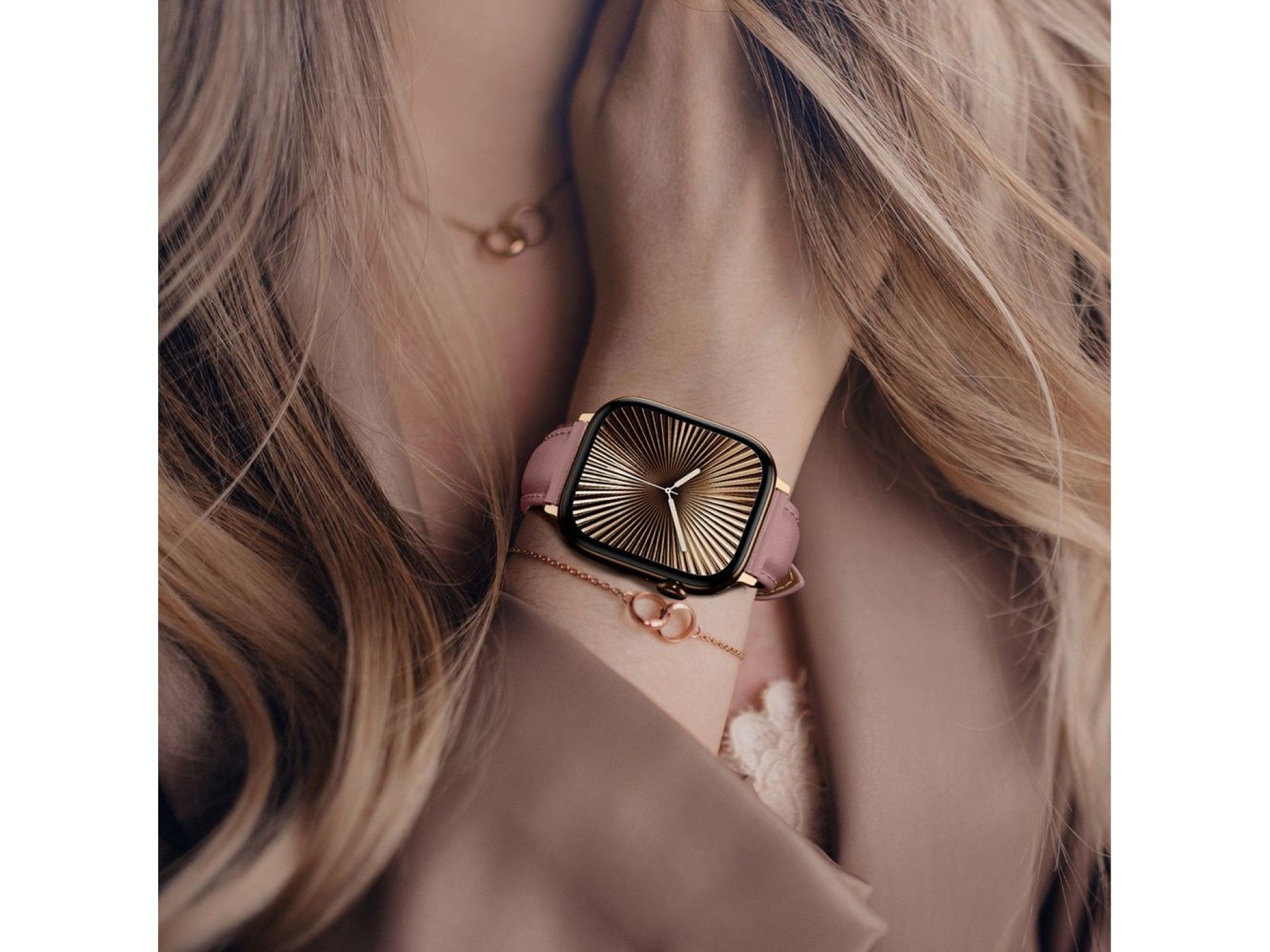 Λουράκι AmazingThing Class Glamour Leather Band Pink Apple Watch 44/45/46/49mm APPLE WATCH AmazingThing Λουράκι AmazingThing Class Glamour Leather Band Pink Apple Watch 44/45/46/49mm - Image 5
