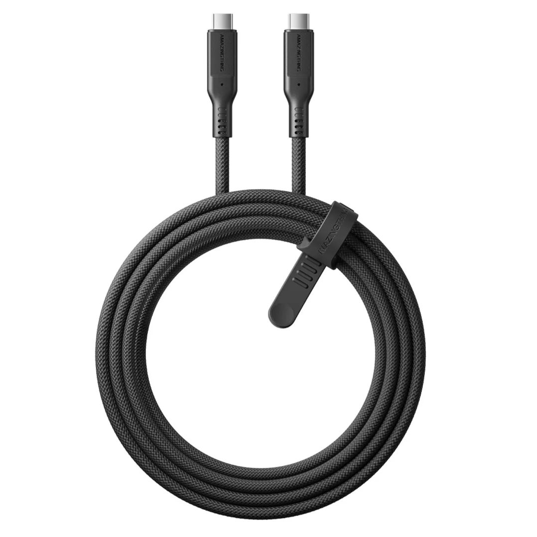 AmazingThing Thunder Pro 7X PD USB-C 70W 4K 1M Black ANDROID AmazingThing AmazingThing Thunder Pro 7X PD USB-C 70W 4K 1M Black