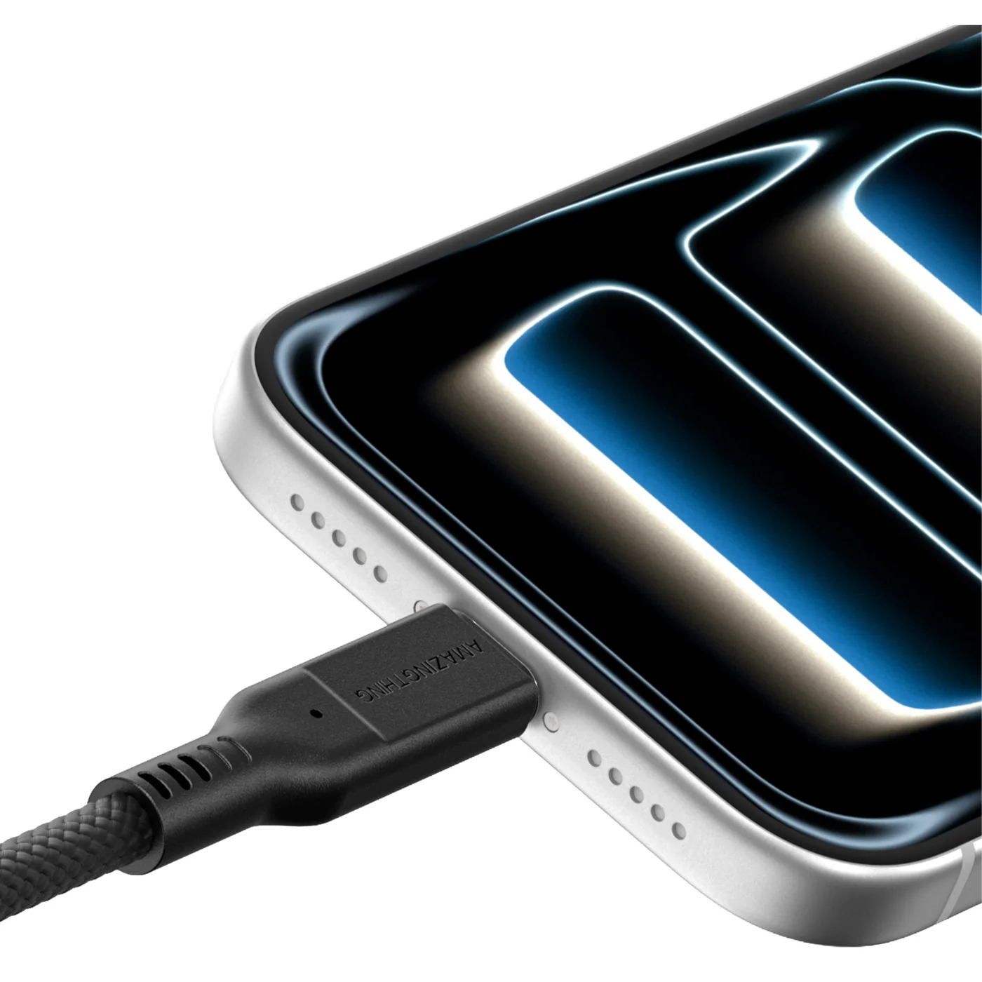 AmazingThing Thunder Pro 7X PD USB-C 70W 4K 1M Black ANDROID AmazingThing AmazingThing Thunder Pro 7X PD USB-C 70W 4K 1M Black - Image 4